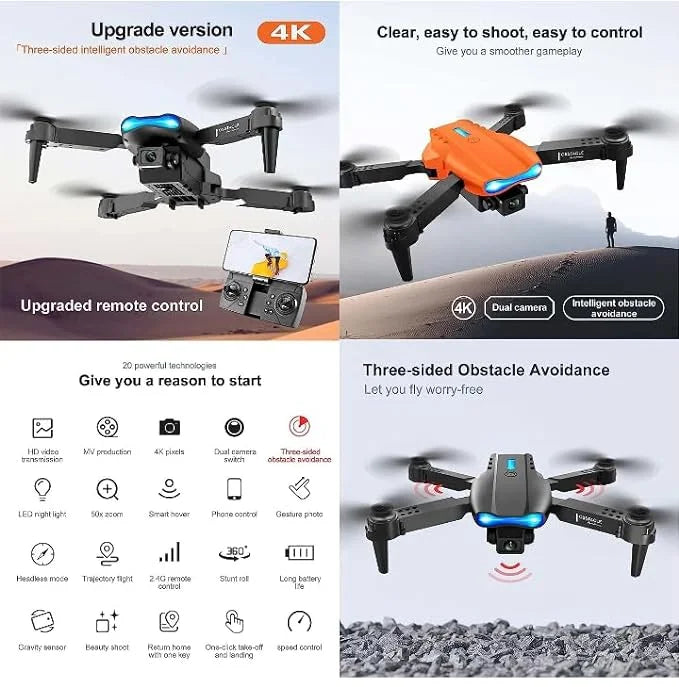 E99 Foldable WiFi Drone